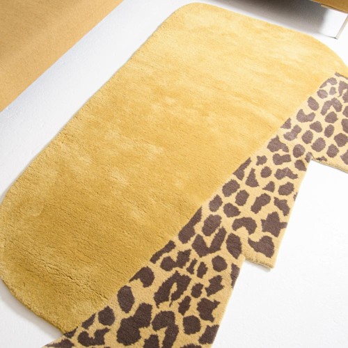 Tappeto Wild Mist ocra caldo