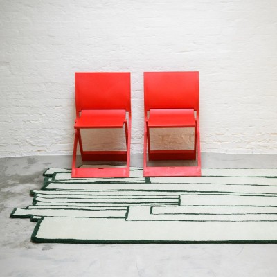 Contour carpet green HAUS ÜGER