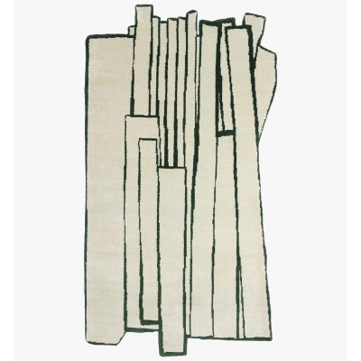 Teppich Contour grün 2