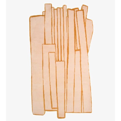 Teppich Contour rosa