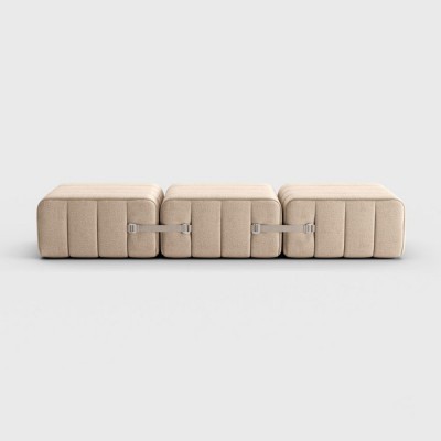 Set di 3 moduli Curt - Tessuto Dama Ambivalenz
