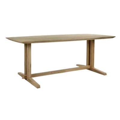 ALMA - Tisch - Eiche - L 200 x W 105 x H 76 cm - Natur 2