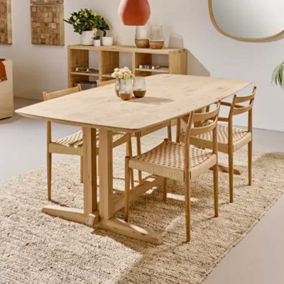 ALMA - tafel - eik - L 200 x B 105 x H 76 cm - naturel Pomax