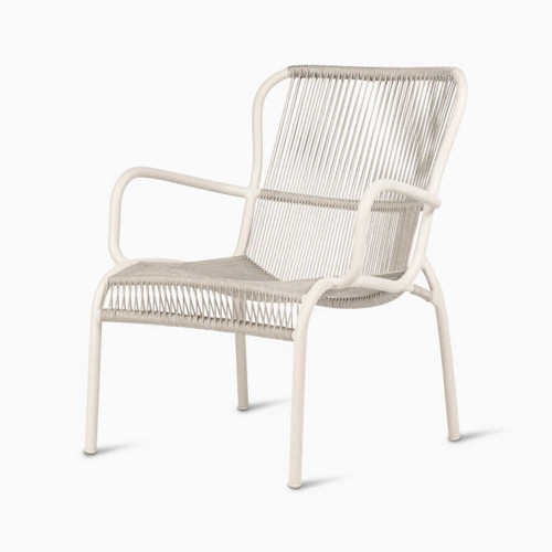 Loop Lounge Chair Dune White