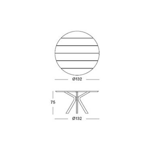 Noa Dining Table D132
