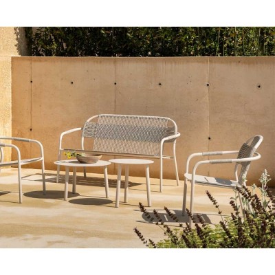 Lilo Dune White Side Table Vincent Sheppard