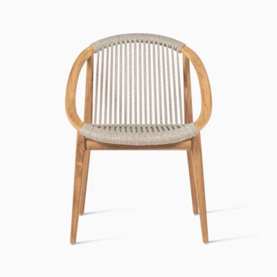 Frida Dune Silla de Mesa Blanca 2