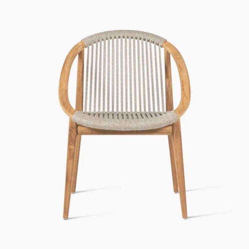 Tischstuhl Frida Dune White