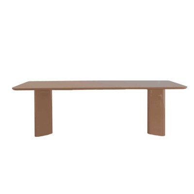 Tavolo da pranzo rettangolare Victoire - Legno laccato mirtillo rosso Gabrielle Paris