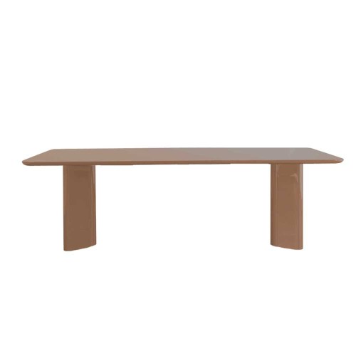 Rechteckiger Esstisch Victoire - Lackiertes Cranberry-Holz