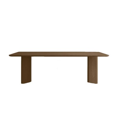 Victoire rectangular dining table - Ash with walnut finish Gabrielle Paris