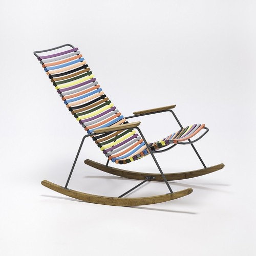 Rocking chair Click multicolor 1 Houe