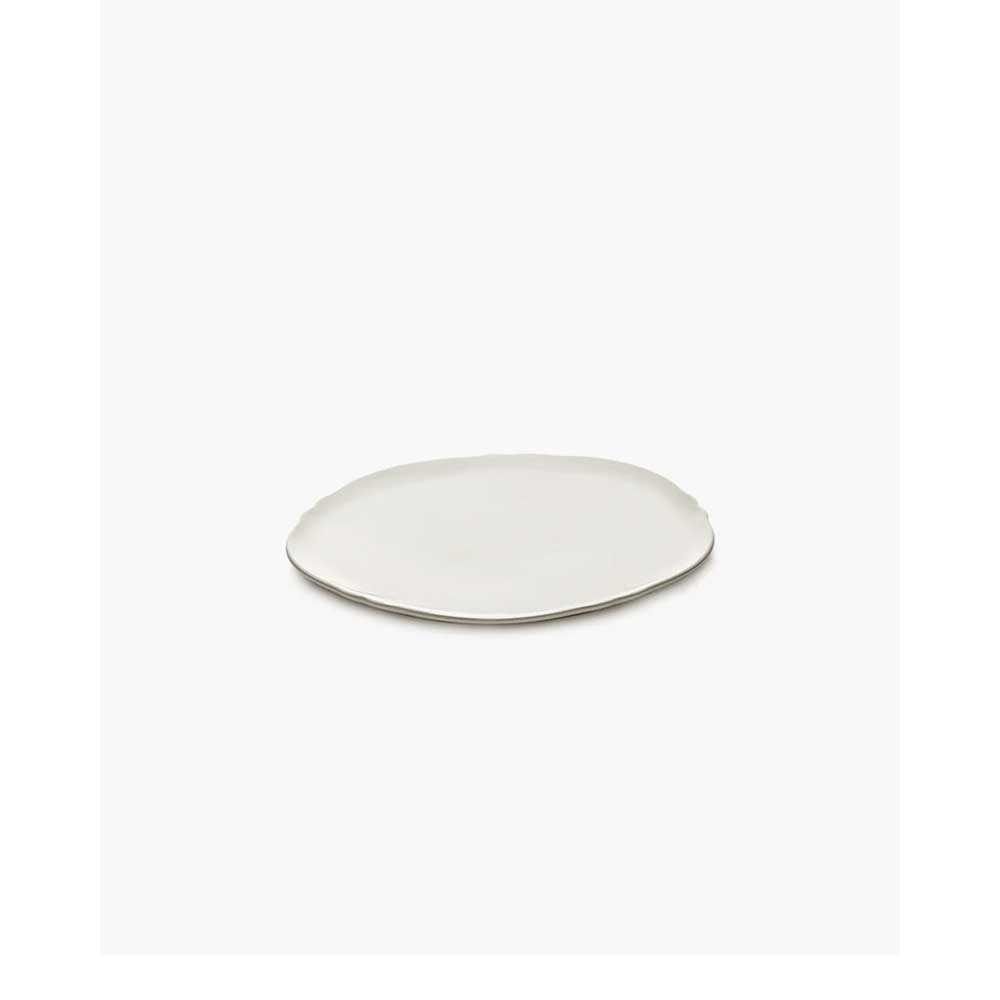 Assiette M Silhouette - blanche