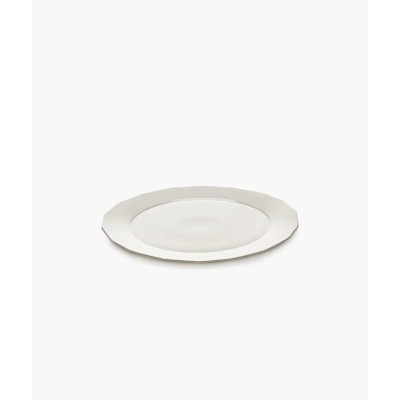 Assiette L Silhouette - blanche