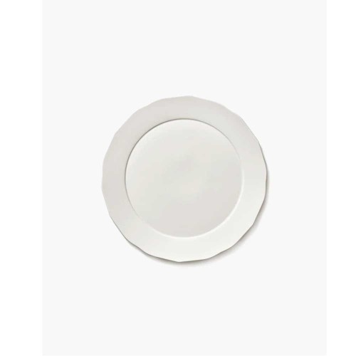 Plate L Silhouette - white