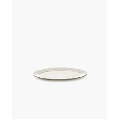 Plato oval Silhouette - blanco Serax
