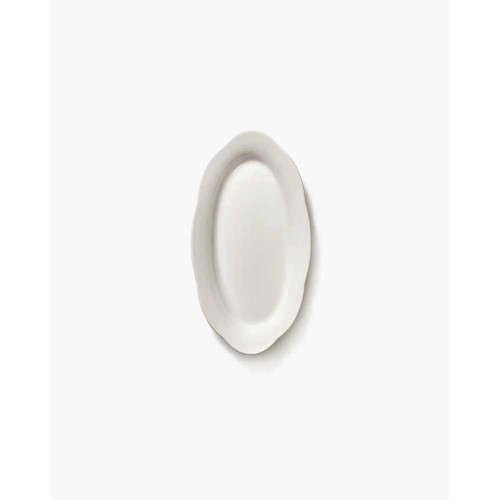 S Plato hondo oval Silhouette - blanco
