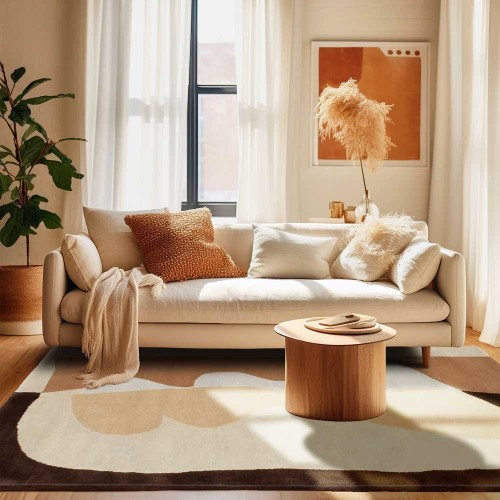 Alfombra NARCISSE - ocre ( A REALIZAR PA)