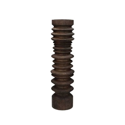 Rotello candleholder DIA 11 x H 41 cm - brown Pomax