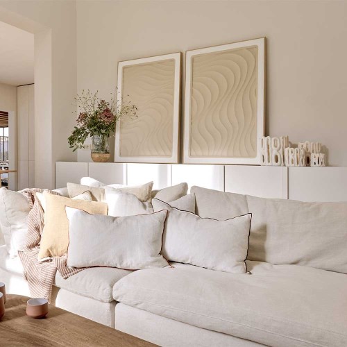 Vaso per candele Cadiz DIA 25 x H 27 cm - Bianco