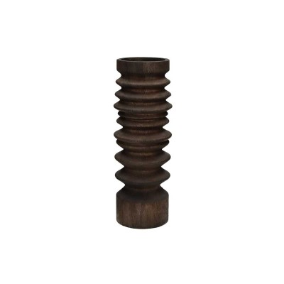 Rotello candleholder DIA 11 x H 32 cm - brown Pomax