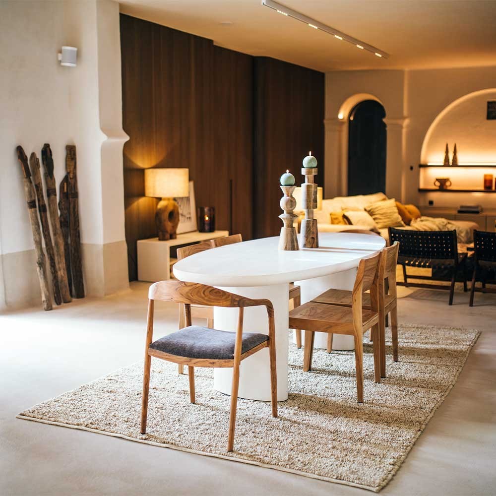 Alfombra KATHU L 240 x A 180 cm - marrón