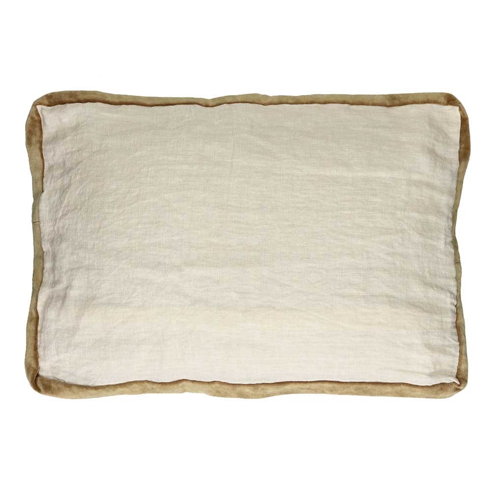 Alpha Borders Camel cushion - 60X40