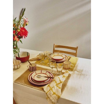 4 x Tischset Frivole Camel - 50x35 Pomax