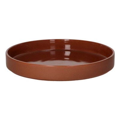 Porseleinen kom RASA DIA 27 x H 4 cm bruin Pomax