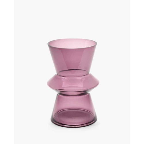 Vase L violet Marie-Ann