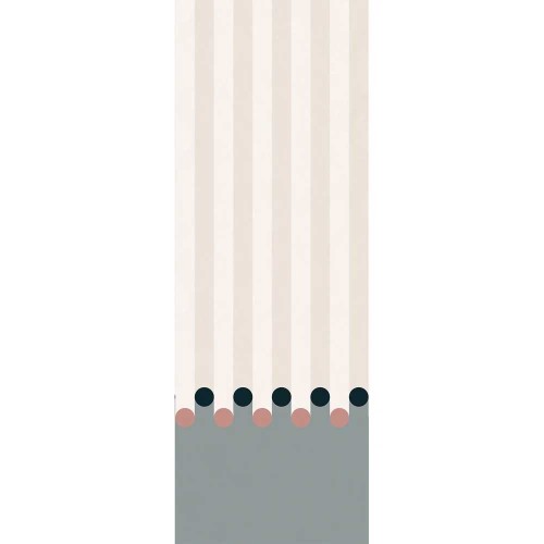 Papier peint DOTT- bleu ( À COMPLÉTER PA)