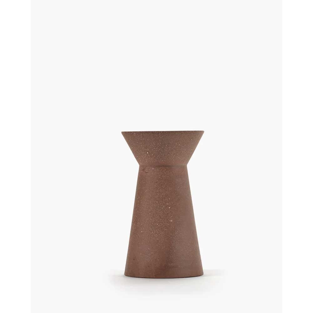 Marie-Ann XS vase - red brown - 02