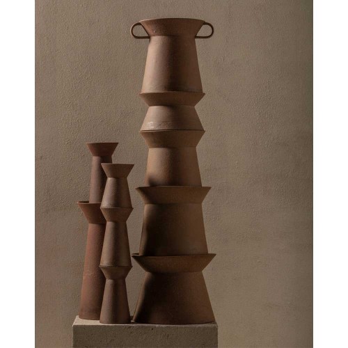 Vase XS Marie-Ann - rotbraun - 02