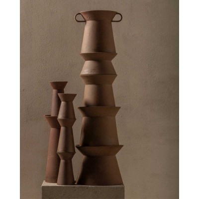 Marie-Ann S vase - red brown - 03 Serax