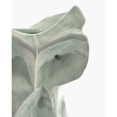 Hibou vase After Midnight S - bleu clair