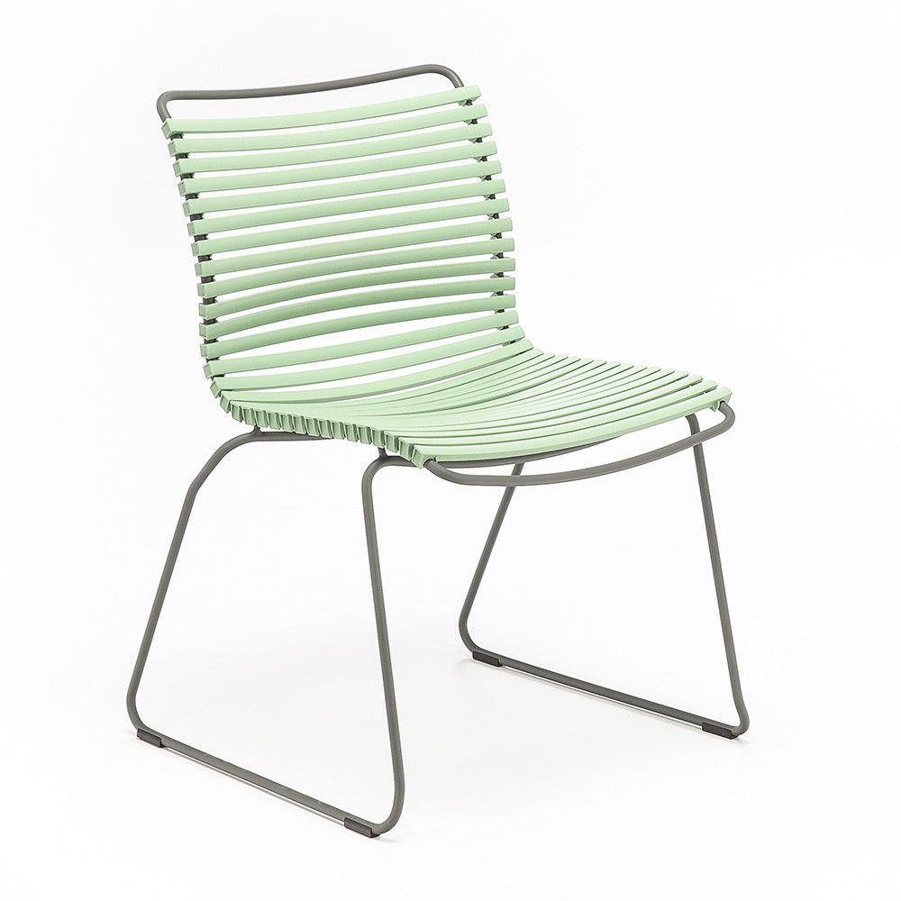 Click stoel stoffig groen Houe