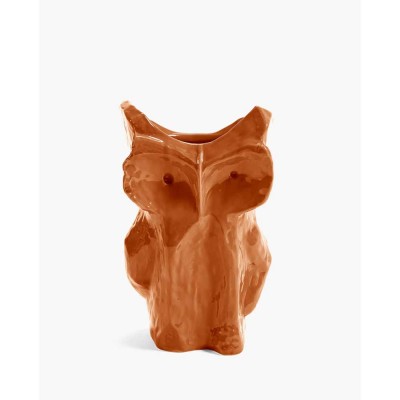 After Midnight L owl vase - orange Serax