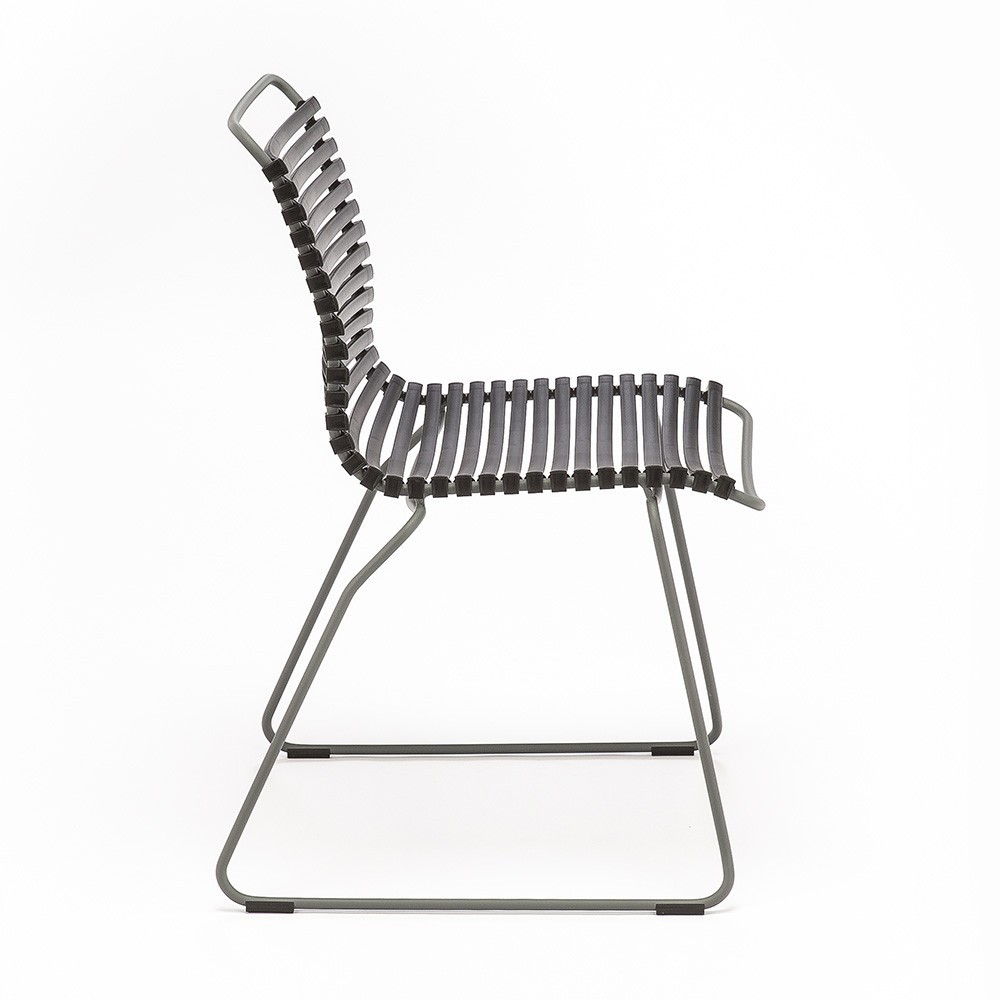 Silla click verde polvoriento Houe