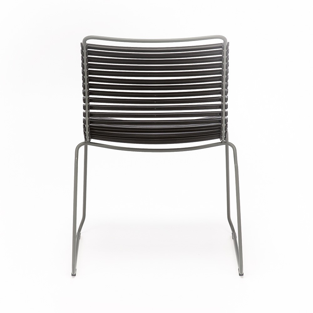 Silla click verde polvoriento Houe