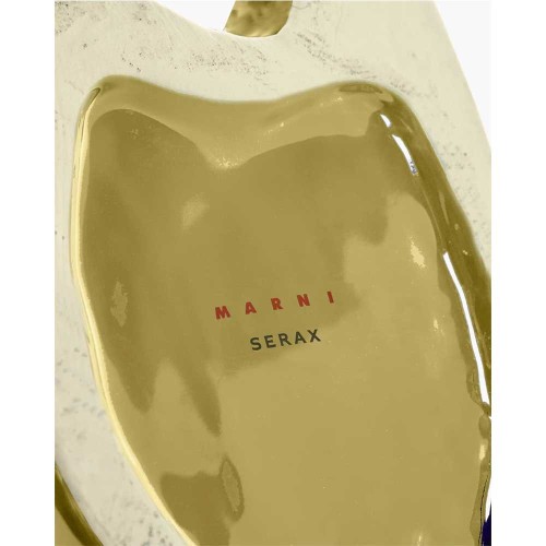 After Midnight L owl vase - yellow