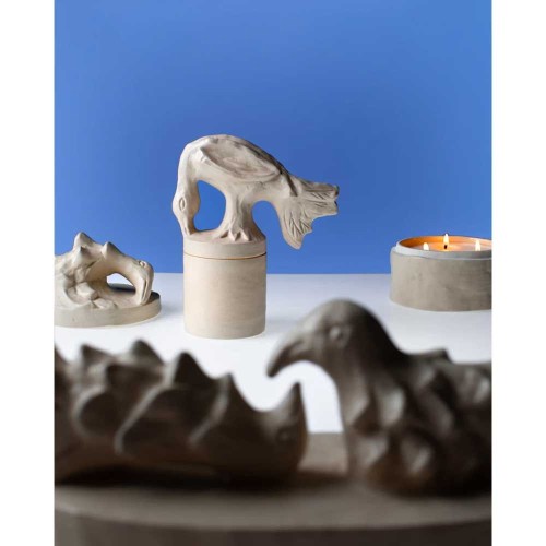 Scented Candle Incense Burner M - ivory