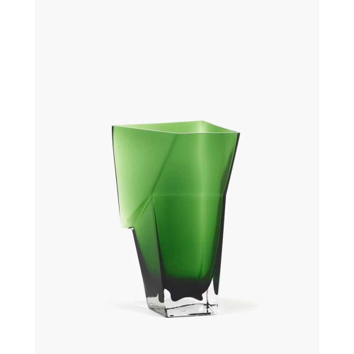Vaso a forma di goccia - verde