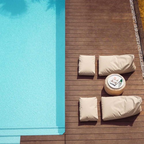 Sunbrella lounge set - beige