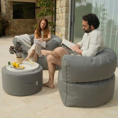 Sunbrella Konversationsset - grau 2