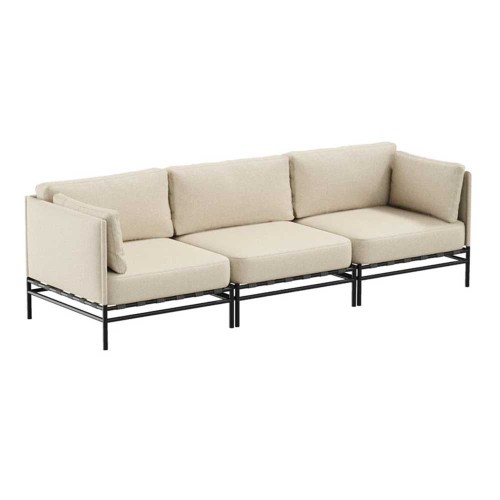 Sofá de 3 plazas ANDY - beige