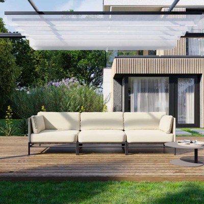 3-Sitzer-Sofa ANDY - beige 2