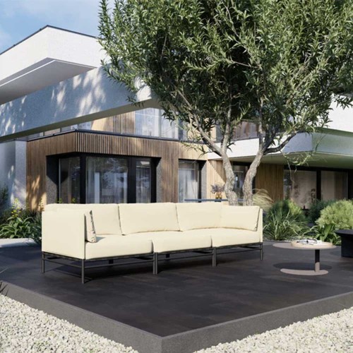 3-seater sofa ANDY - beige