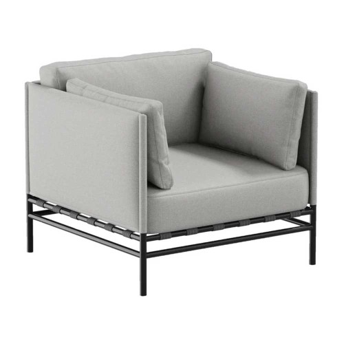 Poltrona ANDY - grigio