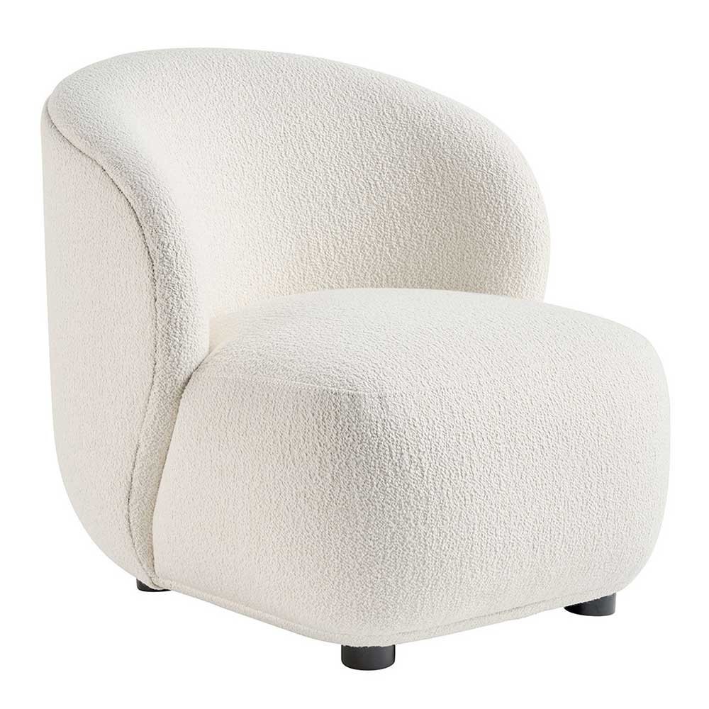 Sillón de pana LISETTE - Rojo ladrillo - Modelo pequeño