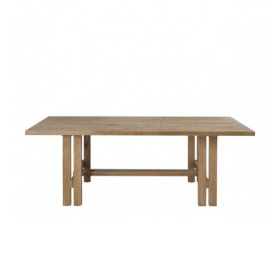 Table MARCELLE en chêne clair 2